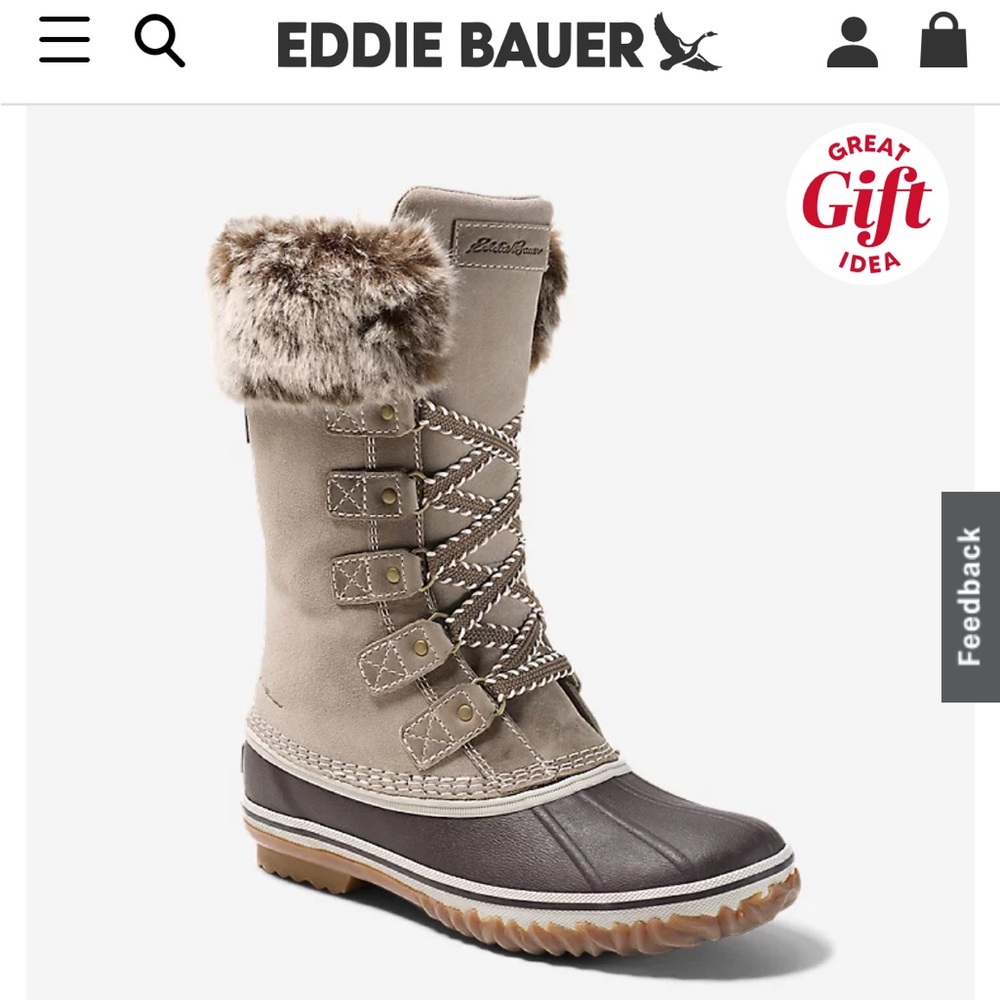Eddie Bauer Hunt Pac Snowboots Stone
